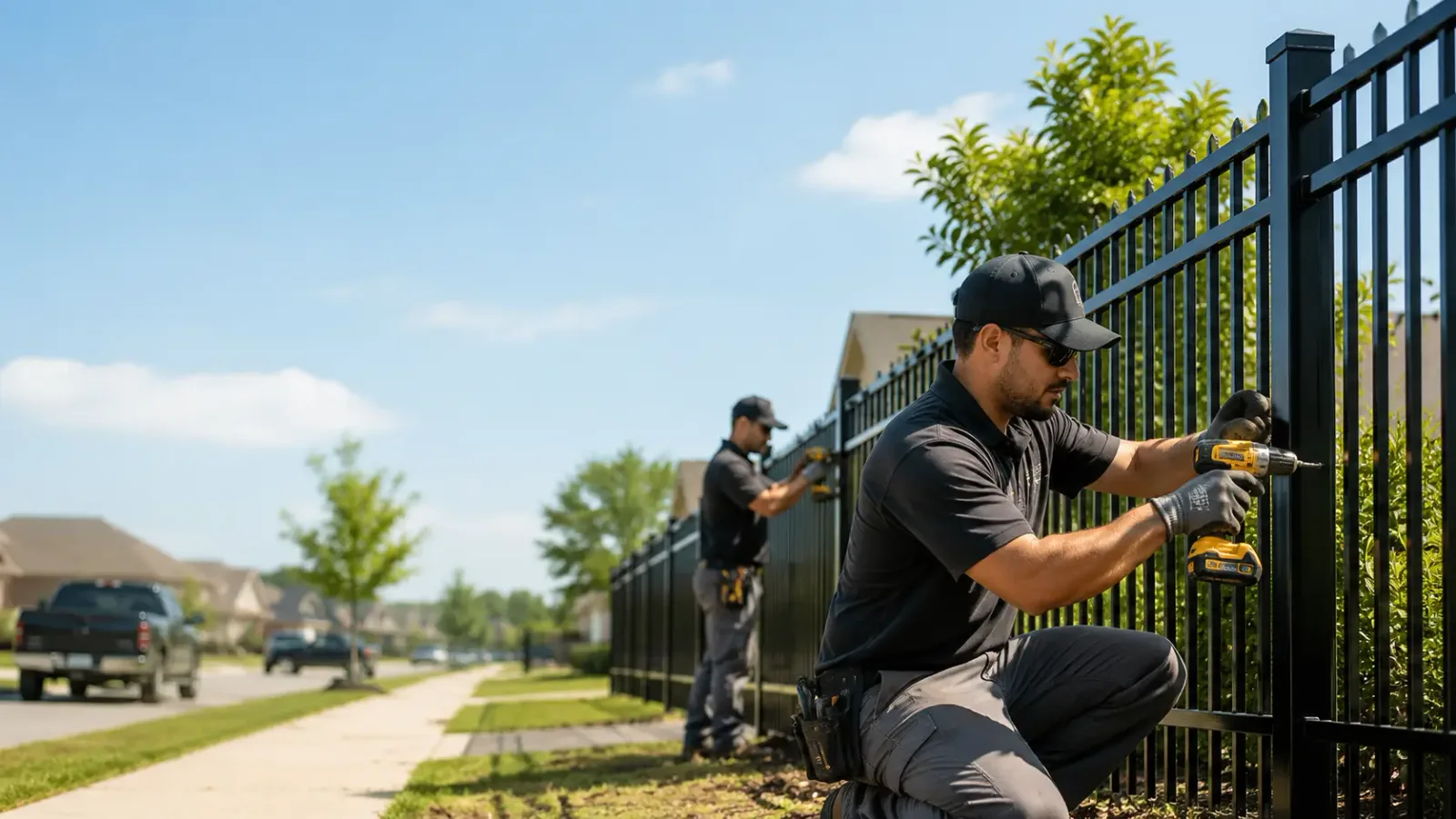 Metal Fence Installation in Loogootee, IN